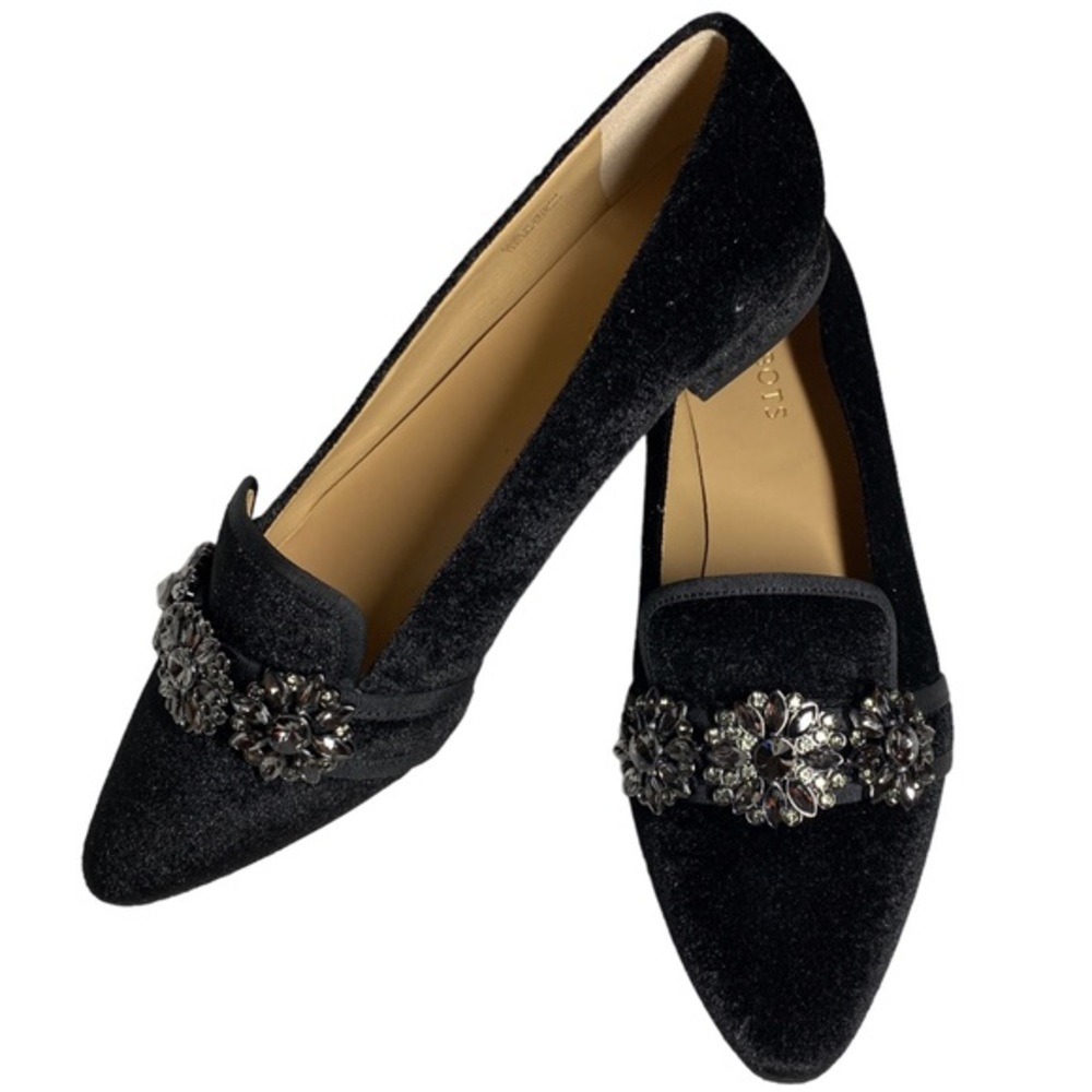 Talbots Velvet Slip-on Shoes Size 9.5